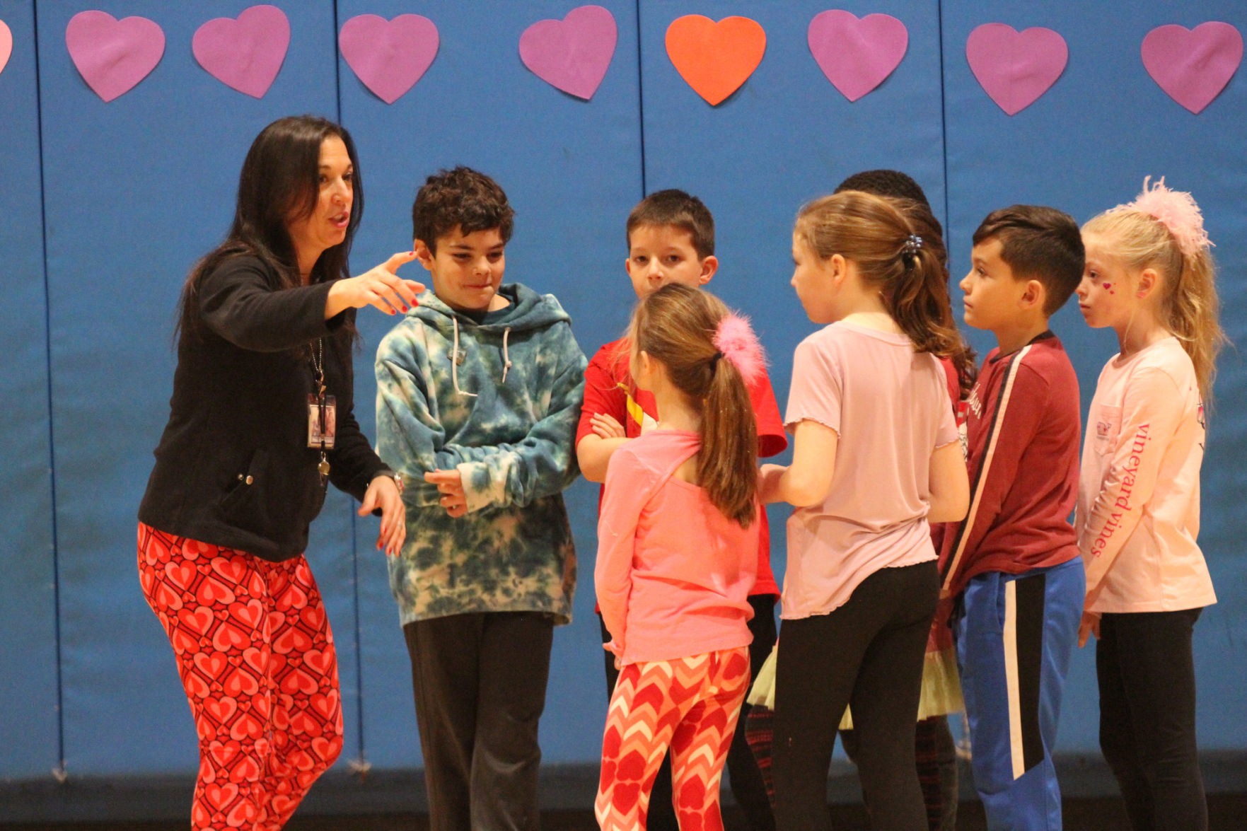 Marsh School dance and jump rope contest